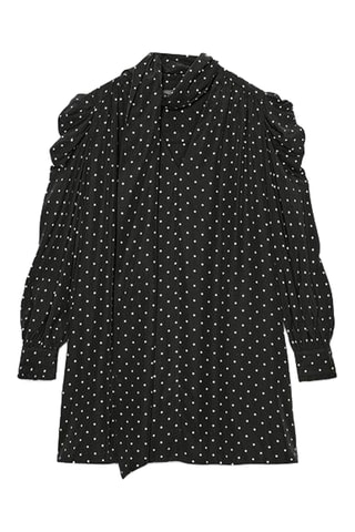 Vestido direito - Preto