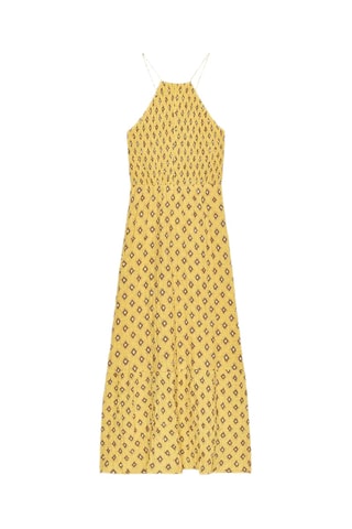 Vestido médio - Amarelo