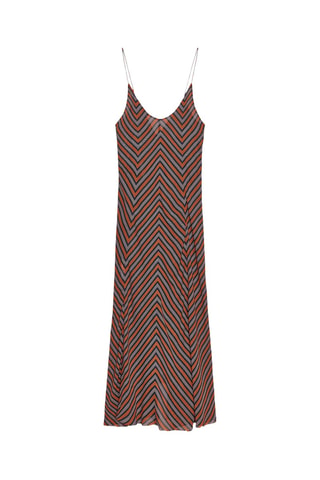 Vestido médio - Azul-marinho