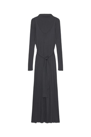 Vestido comprido - Antracite