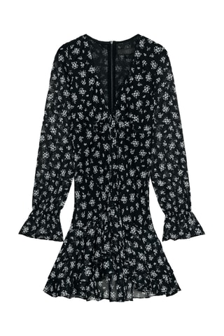 Vestido direito - Preto