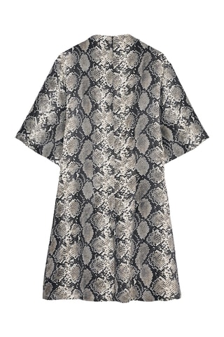 Vestido direito - Cinzento