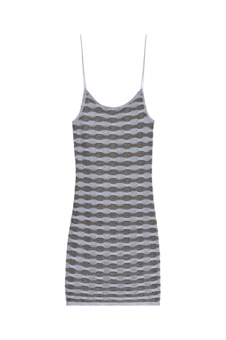 Vestido direito - Cinzento