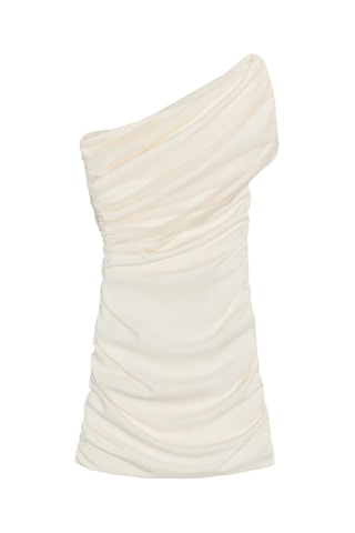 Vestido assimétrico - Branco