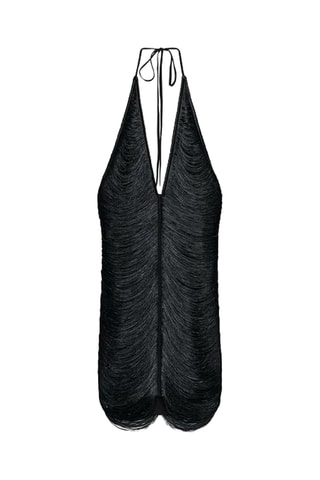 Vestido justo - Preto