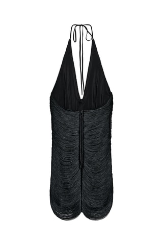 Vestido justo - Preto