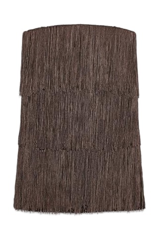Vestido caicai - Castanho
