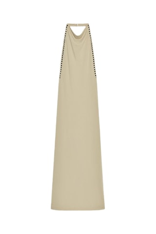 Vestido comprido - Bege