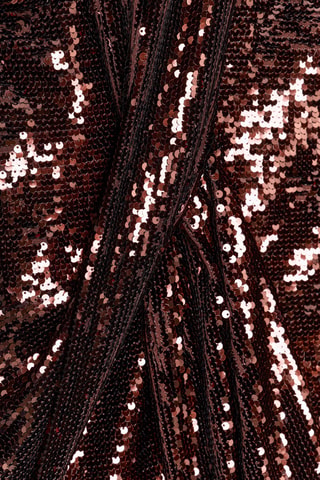 Vestido direito - Castanho