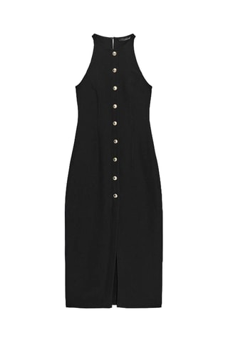Vestido direito - Preto