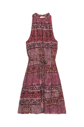 Vestido direito - Rosa-envelhecido
