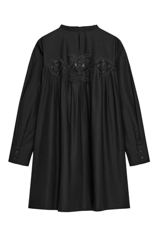Vestido trapézio - Preto
