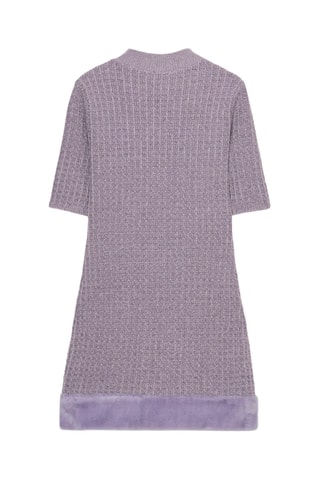 Vestido direito - Malva