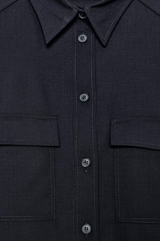 Blusa em lã - Azul-marinho