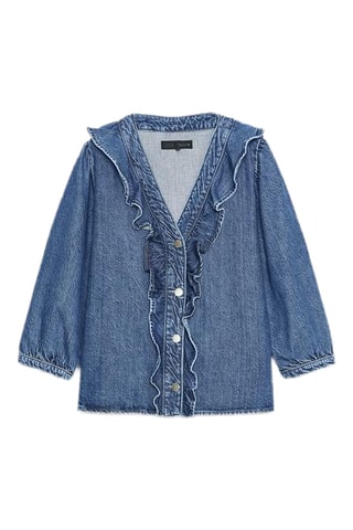 Blusa de ganga - Azul