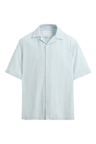Camisa de ganga - Azul-claro