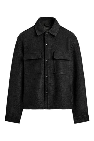 Camisa em lã - Preto