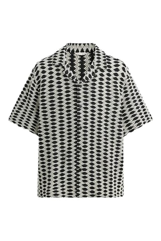 Camisa - Branco e preto