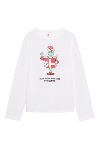 T-shirt Le Grinch - Branco