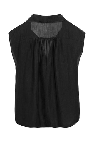 Blusa de rami - Preto
