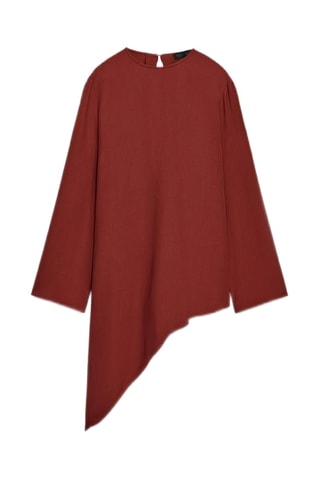 Blusa - Vermelho-tijolo