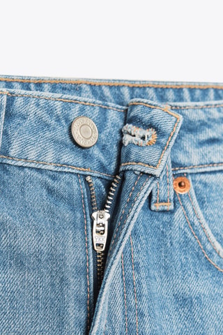 Calções de ganga - Azul