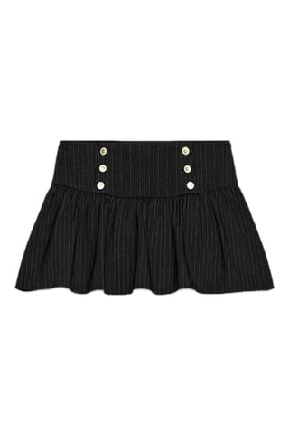 Minissaia - Preto e cinzento-claro