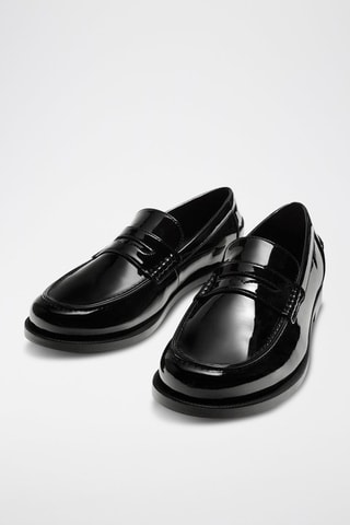 Mocassins envernizados - Preto