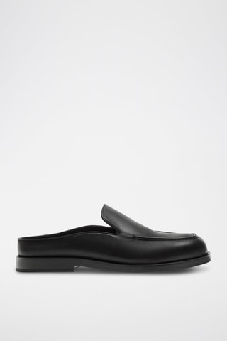 Mocassins em couro - Preto