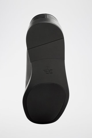 Mocassins em couro - Preto