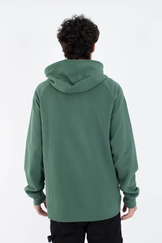 Fleece Sweater met Capuchon - Groen