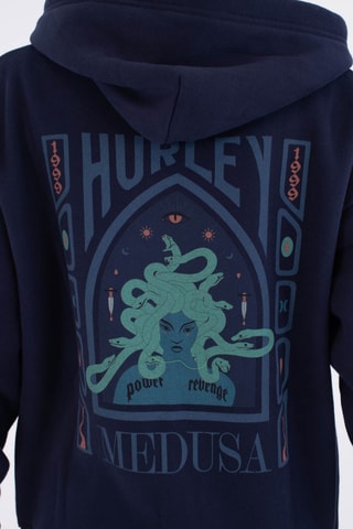 Fleece Sweater met Capuchon - Paars