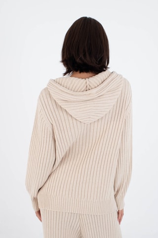 Trui met Capuchon - Beige