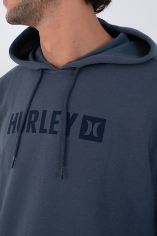 Fleece Sweater met Capuchon - Grijs