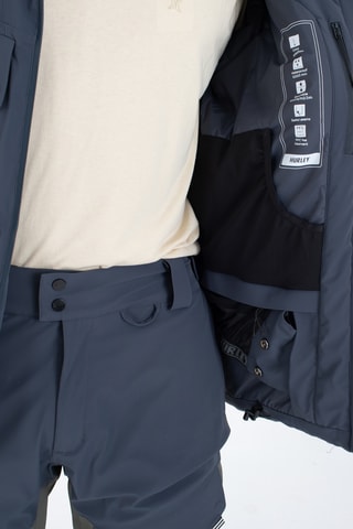 Ski-jasje met Capuchon - Blauw