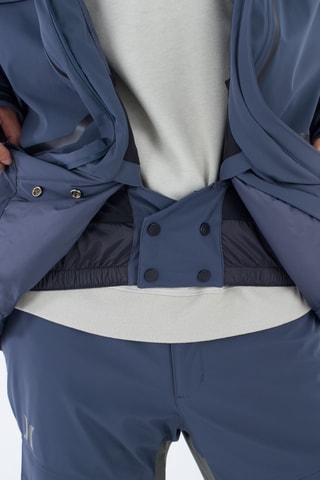 Ski-jasje met Capuchon - Blauw