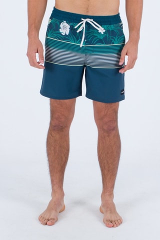 Short - Blauw - Wit, blauw en groen