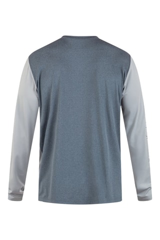 T-shirt - Grijs - Blauw en grijs