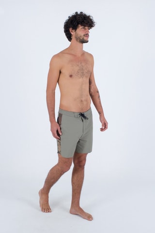 Zwemshort - Kaki - Groen en bruin