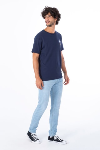 Spijkerbroek - Lichtblauw  - Blauw