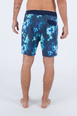 Zwemshort Tie and Dye - Marineblauw - Blauw