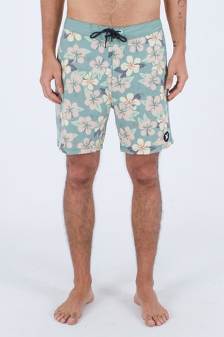 Zwemshort - Groen - Wit, groen en roze