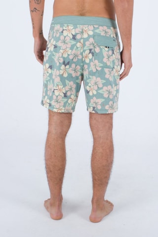 Zwemshort - Groen - Wit, groen en roze