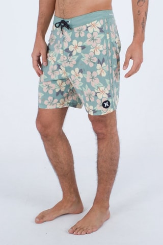 Zwemshort - Groen - Wit, groen en roze