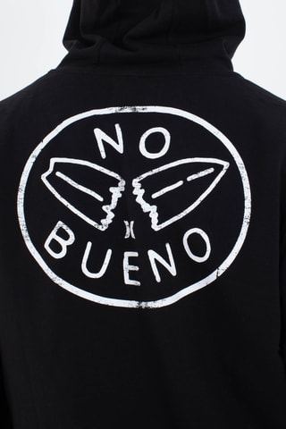 Fleece Sweater met Capuchon - Zwart