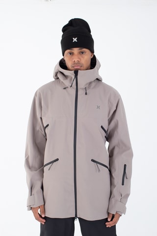 Ski-jasje met Capuchon - Bruin
