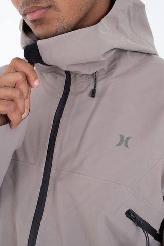Ski-jasje met Capuchon - Bruin