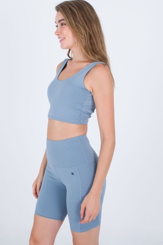 Sportbeha - Zwart - Blauw