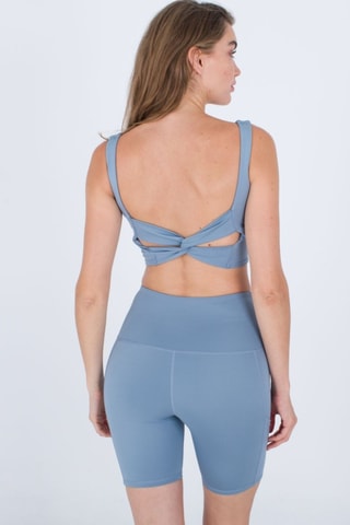 Sportbeha - Zwart - Blauw