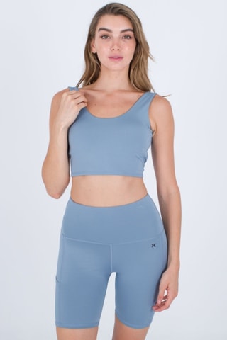 Sportbeha - Zwart - Blauw